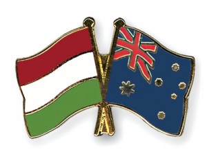 Human Rights - Flag-Pins-Hungary-Australia